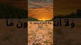 Surah AlKafirun  Powerful Quranic Recitation Short Video [upl. by Ettegdirb934]