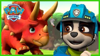 Pups Save a Tromping Triceratops and MORE  PAW Patrol  Cartoons for Kids [upl. by Eiuqnimod]