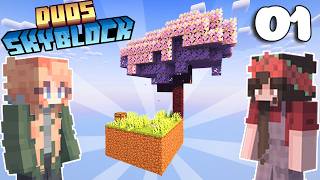 ☁️ A NEW Skyblock Adventure Begins in Minecraft  Lets Play Ep 01 [upl. by Burke87]