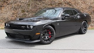 2015 Dodge Challenger SRT Hellcat Start Up Road Test and In Depth Review [upl. by Elaen]