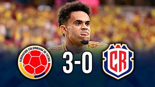 COLOMBIA Vs COSTA RICA 30 l Análisis y Opinión del partido [upl. by Adnylam]