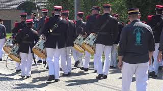 Weekend de Pâques Sortie du corps doffice de la marche Sainte Rolende Joncret 2019 3 [upl. by Zanas]