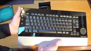 Logitech DiNovo Edge Keyboard Mac Unboxing amp Review [upl. by Htebasile]