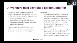 Behandling av personuppgifter i Skolverkets digitala provtjänst Skolverket [upl. by Hanover736]