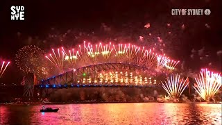 Sydney  New Years Eve Fireworks ohňostroj 1 1 2024 [upl. by Gromme]