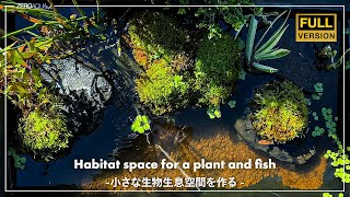 1年経過したビオトープを金魚がいる空間へリニューアル｜biotope｜Goldfish｜vlog [upl. by Nwahsav688]