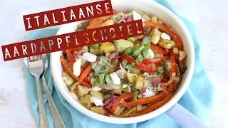 RECEPT Italiaanse aardappelschotel  LEKKER EN SIMPEL [upl. by Edlyn212]