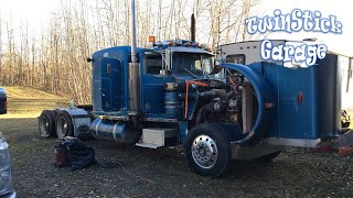 Peterbilt 359 Restoration Episode 5 Initial Walk Through [upl. by Wales300]