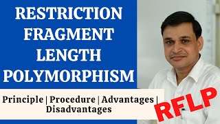 RFLP  Restriction Fragment Length Polymorphism  principle procedure advantages amp disadvantages [upl. by Ahsaf]