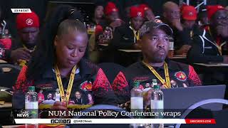 NUM National Policy Conference  Mapping the future of workers [upl. by Pike]