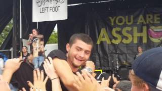 falling In Reverse  Warped Tour Orlando Florida [upl. by Tobe]