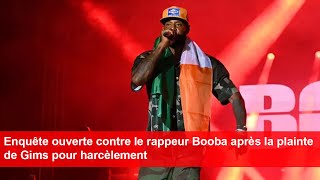 Enquête ouverte contre le rappeur Booba après la plainte de Gims pour harcèlement [upl. by Arndt]