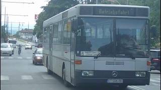 Mercedes Benz O405 O407 O408 in Kazanlak Bulgaria [upl. by Idmann]