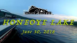 Honeoye Lake Upstate Anglers Bass tournament June 30 2018 [upl. by Steinman]