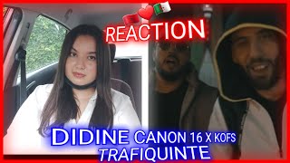 Didine Canon 16 X Kofs  Trafiquinté Official Music Video Reaction [upl. by Oaoj]