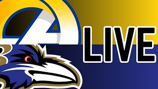 Rams vs Ravens Live Scoreboard  NFL Week 14 [upl. by Nelag327]