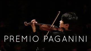 IN MO YANG  Violin Concerto No1 Op6  Niccolò Paganini  PREMIO PAGANINI 2015 [upl. by Akinoj]