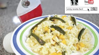 ARROZ BLANCO PERFECTO  Vicky Receta Facil [upl. by Newg276]