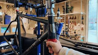 VELO ORANGE PASS HUNTER CUSTOM BUILD  Part One [upl. by Aisetal752]