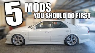 The First 5 Mods You Should Do To Your Car For Cheap [upl. by Aneeles]