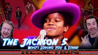 Whos Loving You amp Stand The Jackson 5 REACTION The Ed Sullivan Show [upl. by Nnairrehs296]