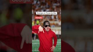 Georgia vs Texas be like😂🏈 [upl. by Gilcrest]