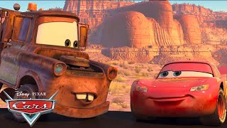 Mater amp Lightning McQueen Best Friend Moments  Pixar Cars [upl. by Einahpets]