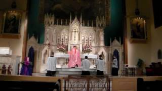 Solemn Vespers amp Benediction Gaudete Sunday AD 2013 Part 3 of 4 [upl. by Arat]