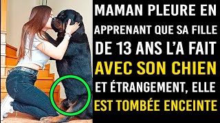 Maman pleure en découvrant que sa fille de 13 ans l’a fait avec son chien et qu’elle est enceinte [upl. by Aramad]