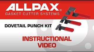 Allpax Dovetail Punch Kit Instructional Video [upl. by Norehc406]