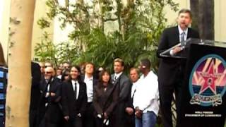 George Harrison Hollywood Walk Of Fame Ceremony  Speech [upl. by Harmaning]