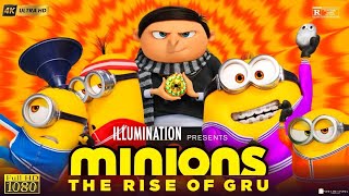 Minions The Rise of Gru  Minions 2 Movie English  Minions 2 full Movie Review amp Story [upl. by Neelear]