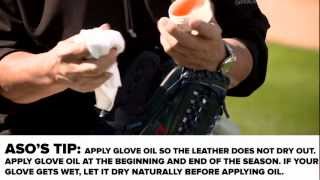 How To Apply Baseball Glove Conditioner and Oil [upl. by Sydney]