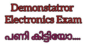 Demonstrator Electronics Exam Review [upl. by Bauer]