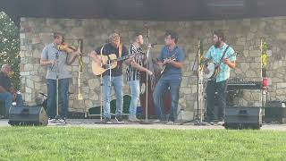 Ironwood Drive Band performing Theme time  Strasburg Bluegrass Festival [upl. by Llecrad]