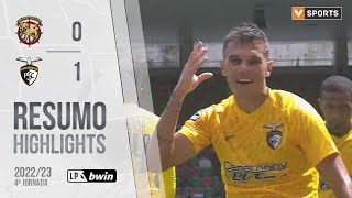 Highlights  Resumo Marítimo 01 Portimonense Liga 2223 4 [upl. by Enelhtak]