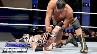 Kalisto vs Alberto Del Rio – United States Title Match SmackDown Jan 14 2016 [upl. by Trammel320]