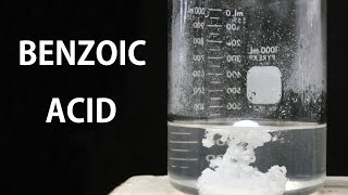 Making Benzoic Acid from sodium benzoate [upl. by Oringas850]