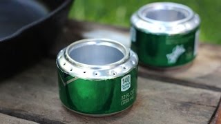 How To Make An Amazing Camping Portable Stove with Soda Can [upl. by Irtak]