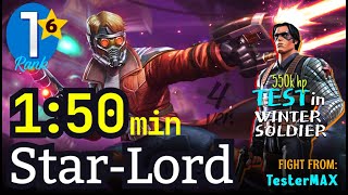 150 min STARLORD 6 Rank1 Synergy Hercules WMagneto ver4 Test in ROL starlord [upl. by Waly]