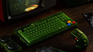 8BitDo Retro 87 Mechanical Keyboard and Retro R8 Mouse Xbox Edition [upl. by Yelnoc]