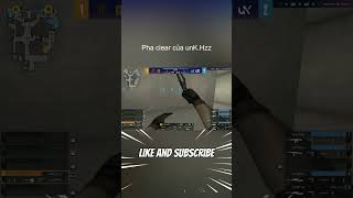 Tình huống clear GV của unKHzz crossfire games shorts [upl. by Nicki384]