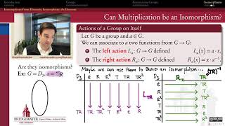 3016F Left and Right Actions Inner Automorphisms [upl. by Gray]