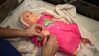 CCHD Pulse Oximetry Demo on Infant [upl. by Budwig]