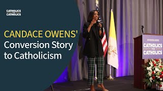 CANDACE OWENS Shares Conversion Story to Catholicism for 1st Time [upl. by Risay]