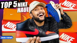 Top 5 Best Nike ShoesSneaker For Men 🔥 Nike Haul Review 2023  ONE CHANCE [upl. by Pierce91]