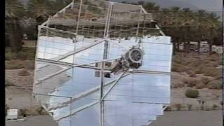 World Record Setting Solar Parabolic Dish Stirling System 1984 [upl. by Pearla162]