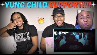 Blastphamoushd quotYUNG CHILD SUPPORT  I Da Pappi Official Music Videoquot REACTION [upl. by Griggs]