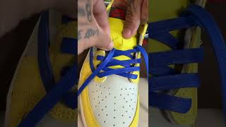 How To Lace Jordan 1 Low Clean [upl. by Aiello]