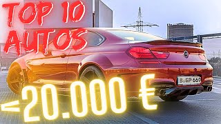 Die 10 BESTEN Autos bis 20000 € im Jahre 2024  G Performance [upl. by Alyson]